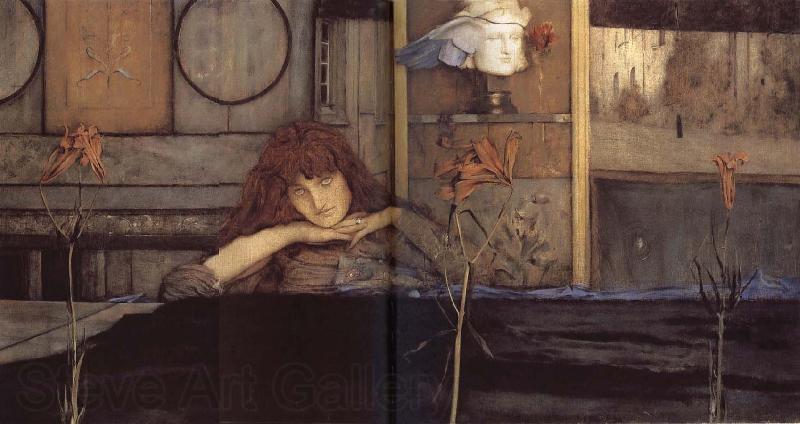 Fernand Khnopff I lock my dorr upon myself